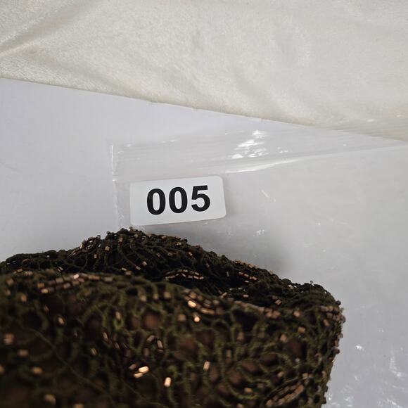 Vintage Beaded Lace Formal Gown by Creative Creations Size 10 | READ - Picture 16 of 16